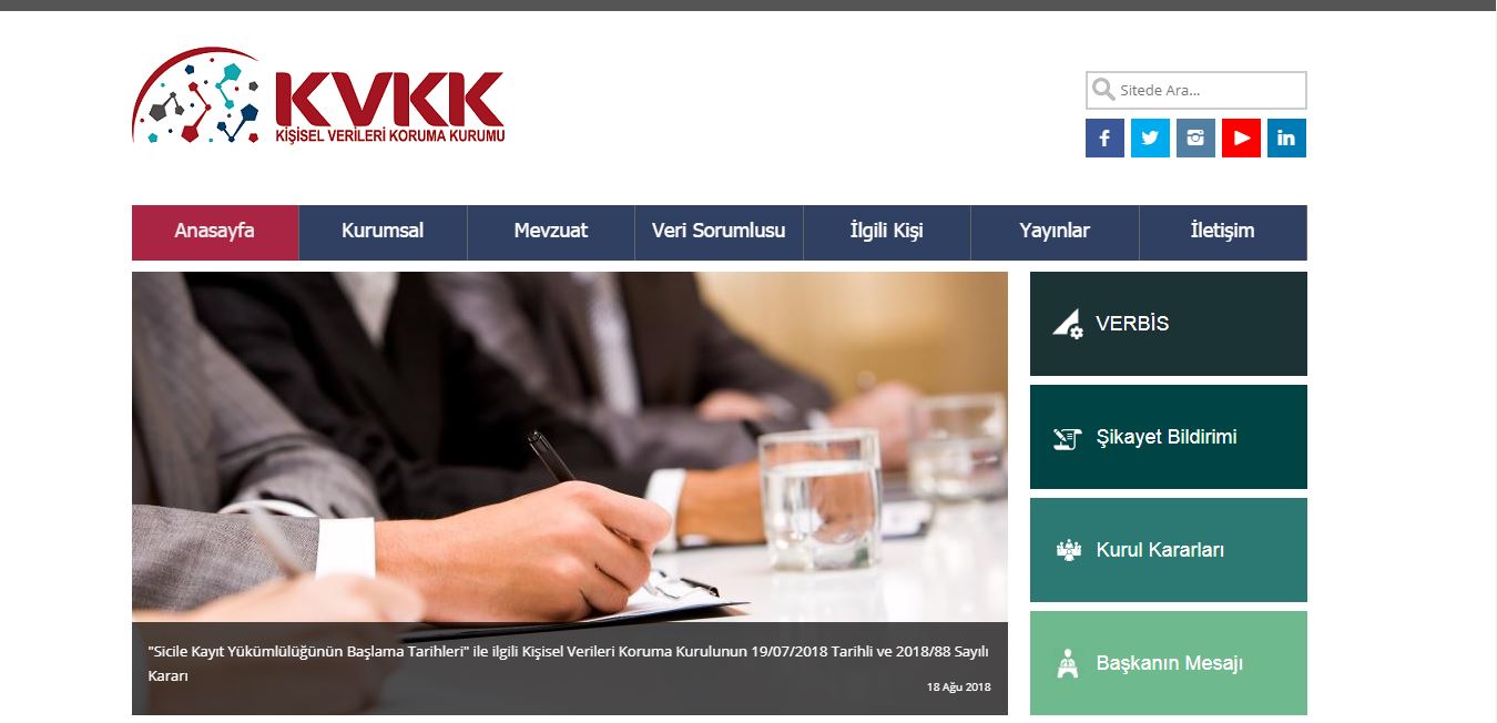 KVKK VERBİS